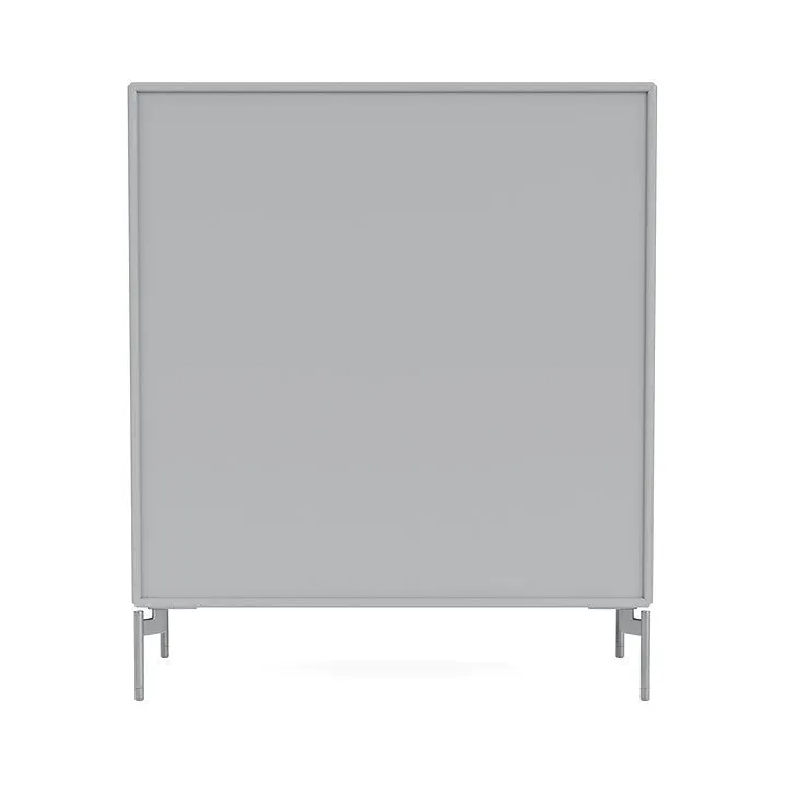 Montana Compile Decorative Shelf With Legs, Fjord/Matt Chrome