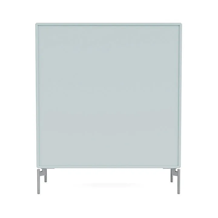 Montana Compile Decorative Shelf With Legs, Flint/Matt Chrome