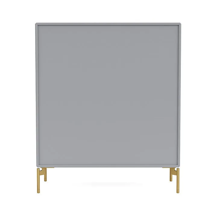 Montana Compile Decorative Shelf With Legs, Graphic/Brass