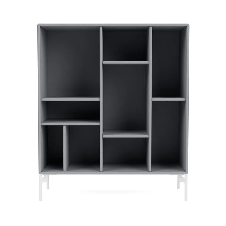 Montana Compile Decorative Shelf With Legs, Graphic/Snow White
