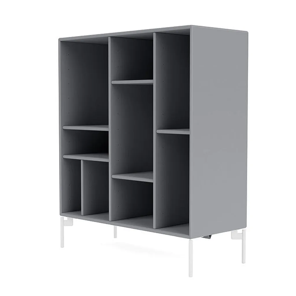 Montana Compile Decorative Shelf With Legs, Graphic/Snow White