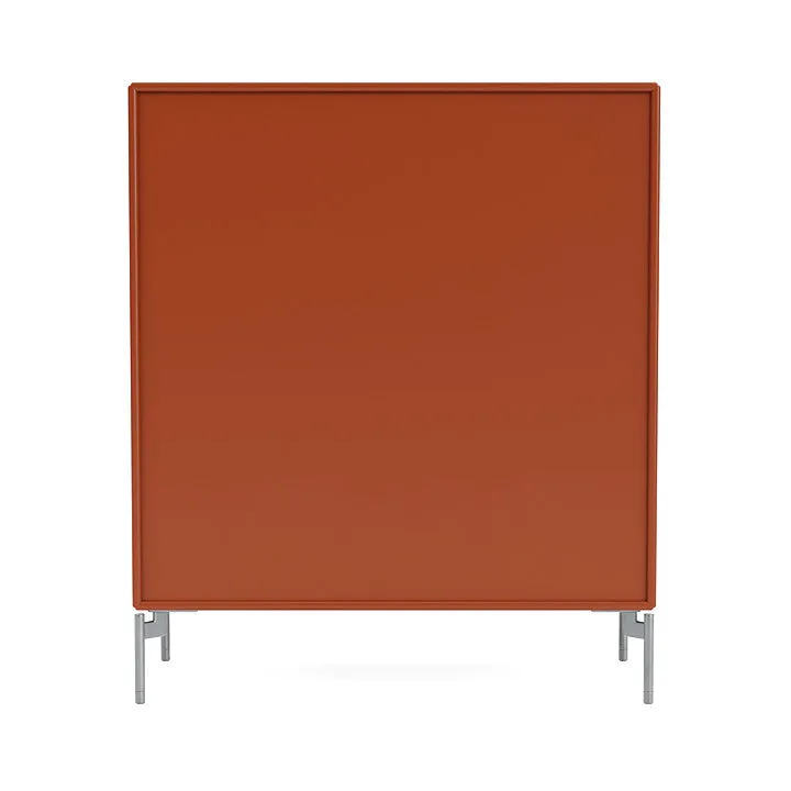 Montana Compile Decorative Shelf With Legs, Hokkaido/Matt Chrome