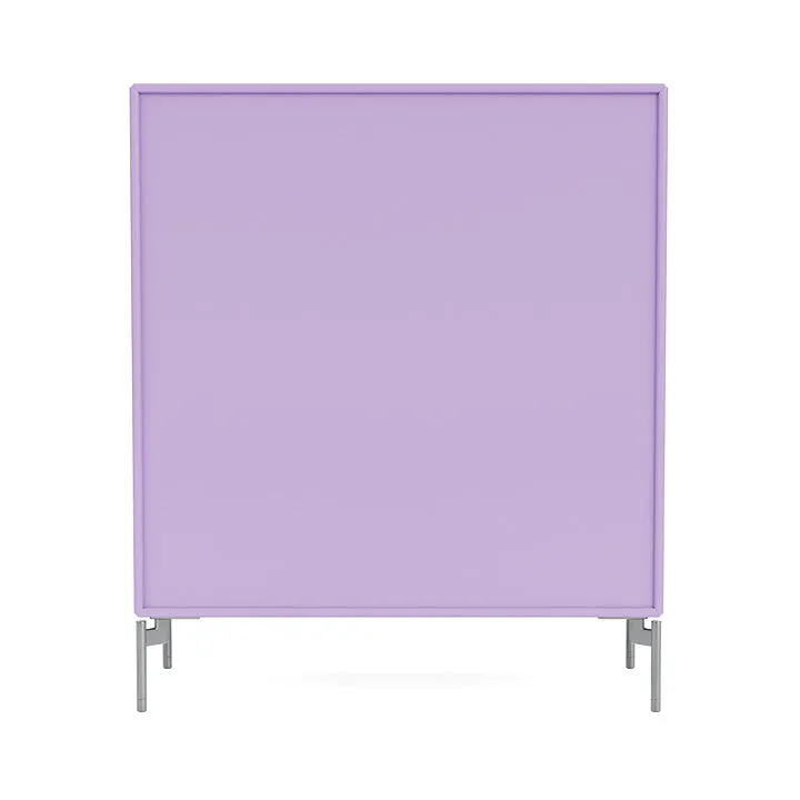 Montana Compile Decorative Shelf With Legs, Iris/Matt Chrome
