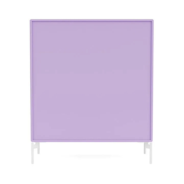 Montana Compile Decorative Shelf With Legs, Iris/Snow White