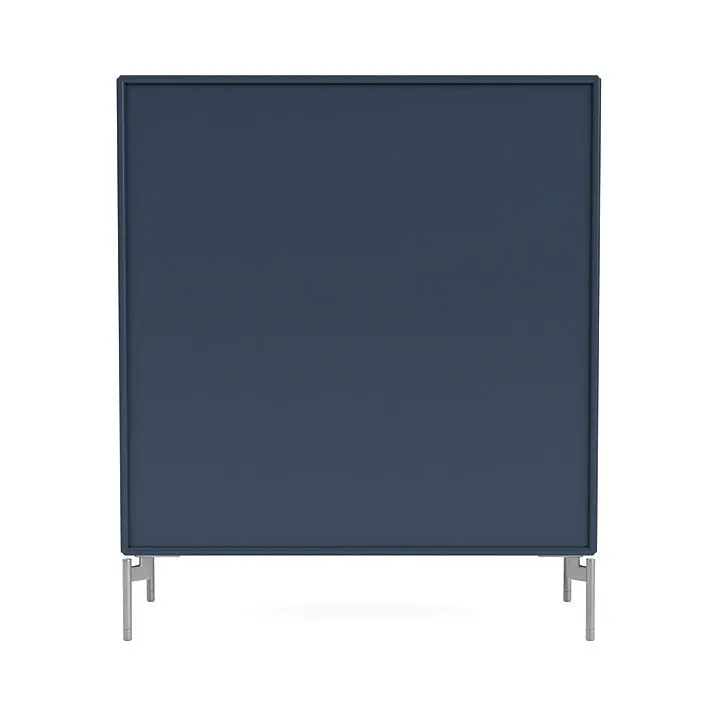 Montana Compile Decorative Shelf With Legs, Juniper/Matt Chrome