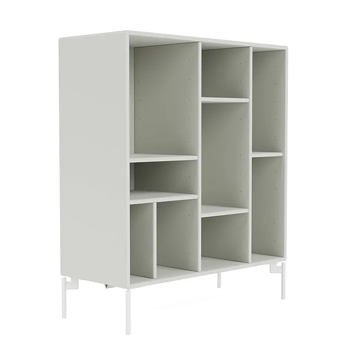 Montana Compile Decorative Shelf With Legs, Nordic/Snow White