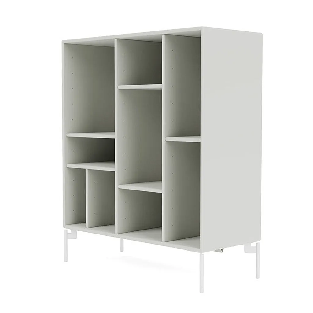 Montana Compile Decorative Shelf With Legs, Nordic/Snow White