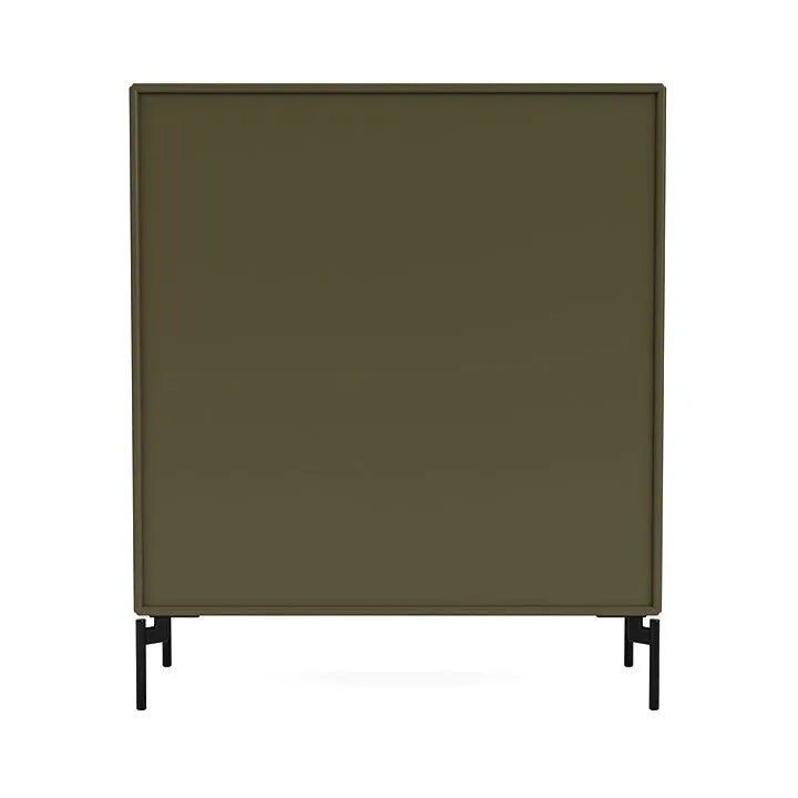 Montana Compile Decorative Shelf With Legs, Oregano/Black
