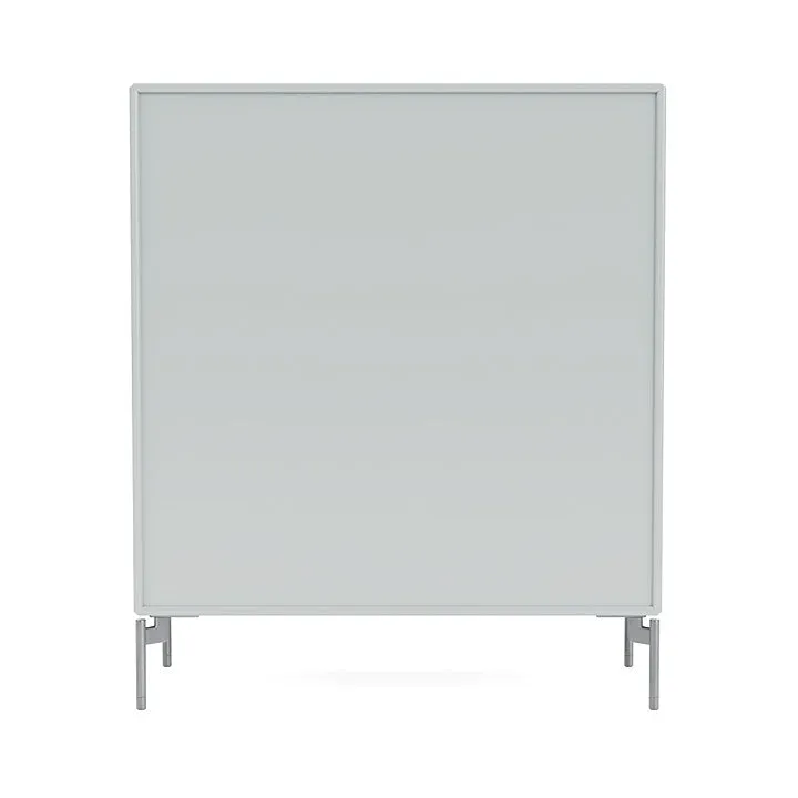 Montana Compile Decorative Shelf With Legs, Oyster/Matt Chrome