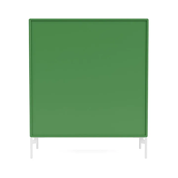 Montana Compile Decorative Shelf With Legs, Parsley/Snow White
