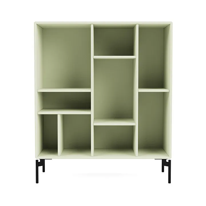 Montana Compile Decorative Shelf With Legs, Pomelo/Black