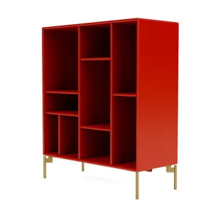 Montana Compile Decorative Shelf With Legs, Rosehip/Brass