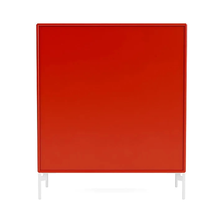 Montana Compile Decorative Shelf With Legs, Rosehip/Snow White