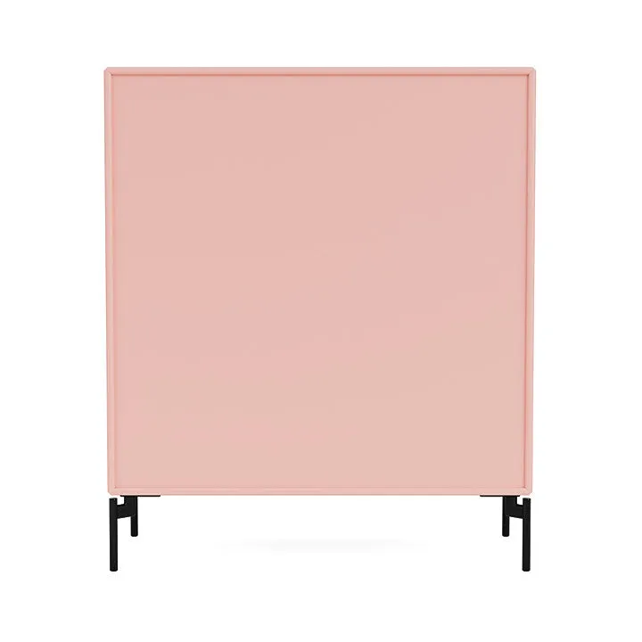 Montana Compile Decorative Shelf With Legs, Ruby/Black