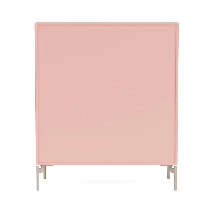 Montana Compile Decorative Shelf With Legs, Ruby/Mushroom