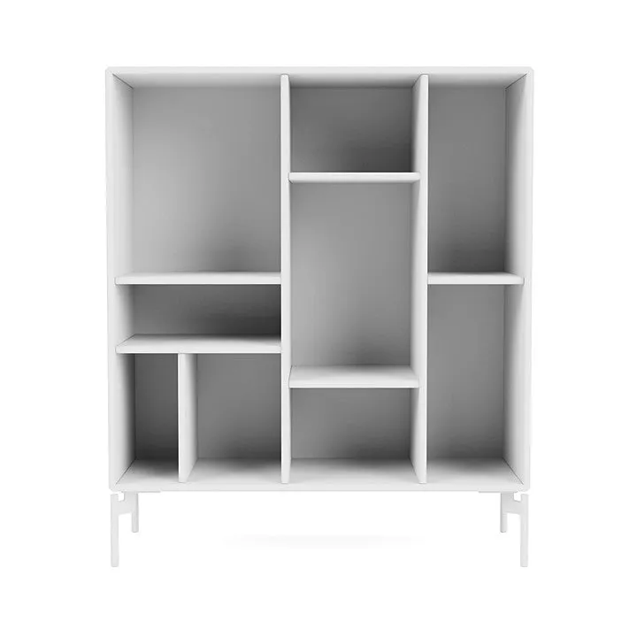 Montana Compile Decorative Shelf With Legs, Snow White/Snow White