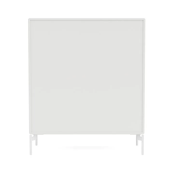 Montana Compile Decorative Shelf With Legs, White/Snow White
