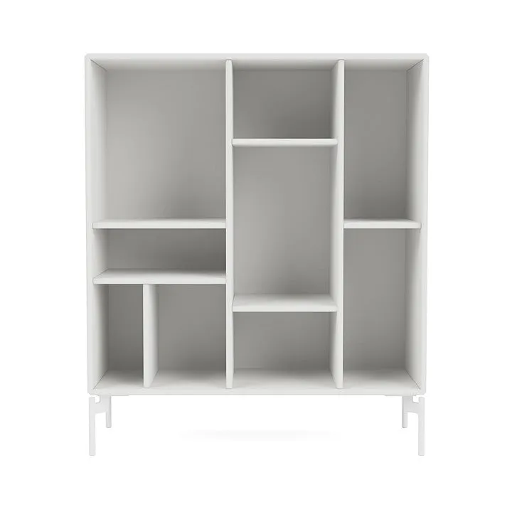 Montana Compile Decorative Shelf With Legs, White/Snow White
