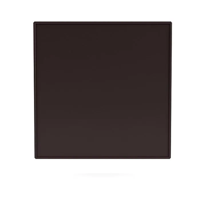 Montana Compile Decorative Shelf With Suspension Rail, Balsamic Brown