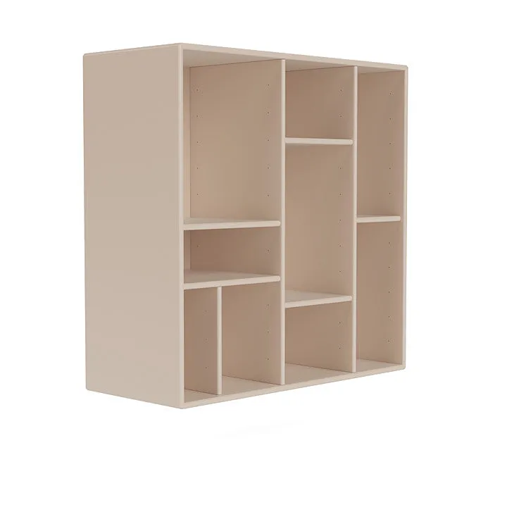 Montana Compile Decorative Shelf With Suspension Rail, Clay