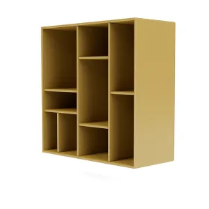 Montana Compile Decorative Shelf With Suspension Rail, Cumin Yellow