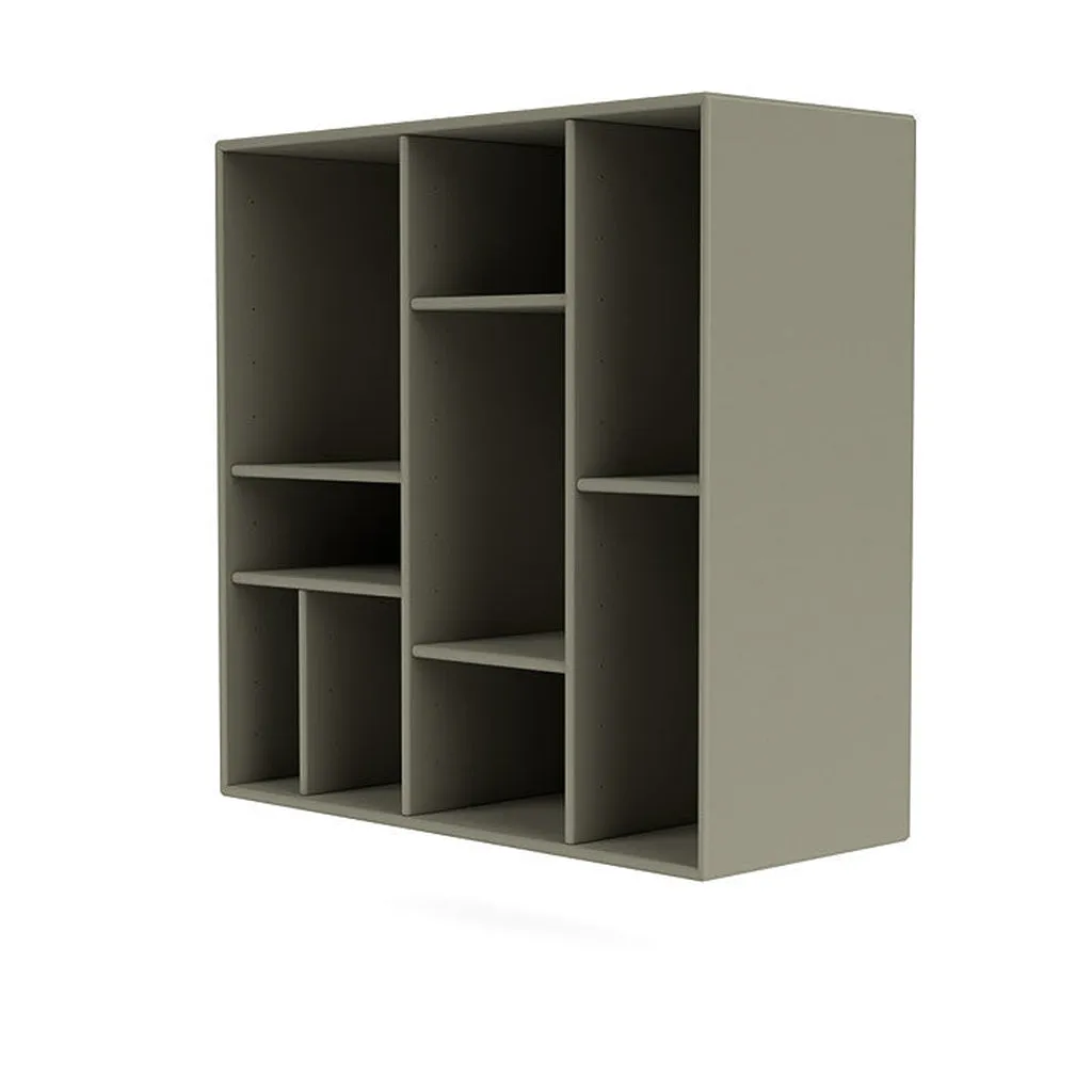 Montana Compile Decorative Shelf With Suspension Rail, Fennel Green