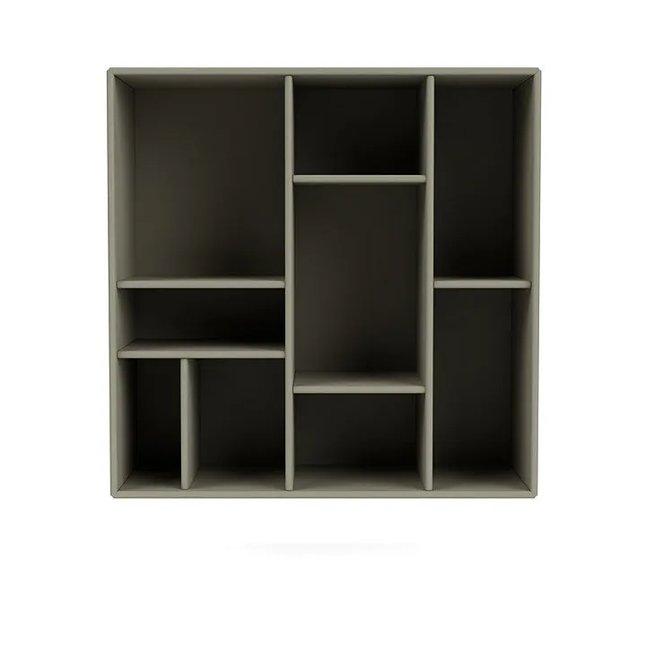 Montana Compile Decorative Shelf With Suspension Rail, Fennel Green