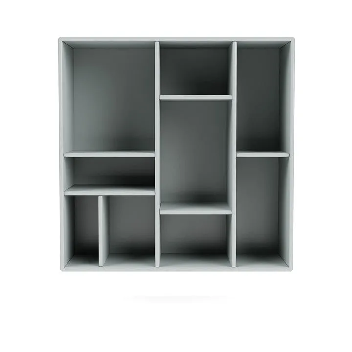Montana Compile Decorative Shelf With Suspension Rail, Oyster Grey