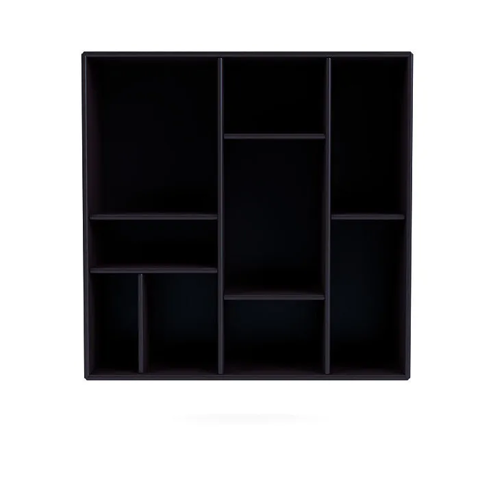 Montana Compile Decorative Shelf With Suspension Rail, Shadow