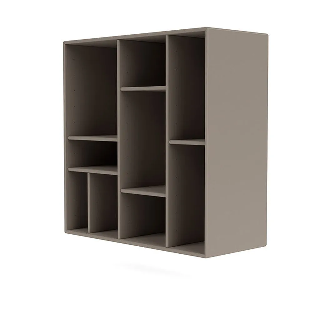 Montana Compile Decorative Shelf With Suspension Rail, Truffle Grey