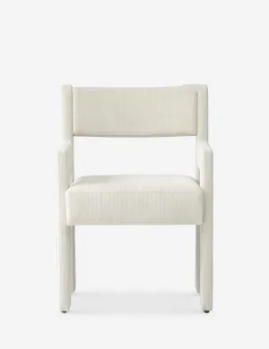 Morel Dining Arm Chair by Sun at Six Lulu and Georgia