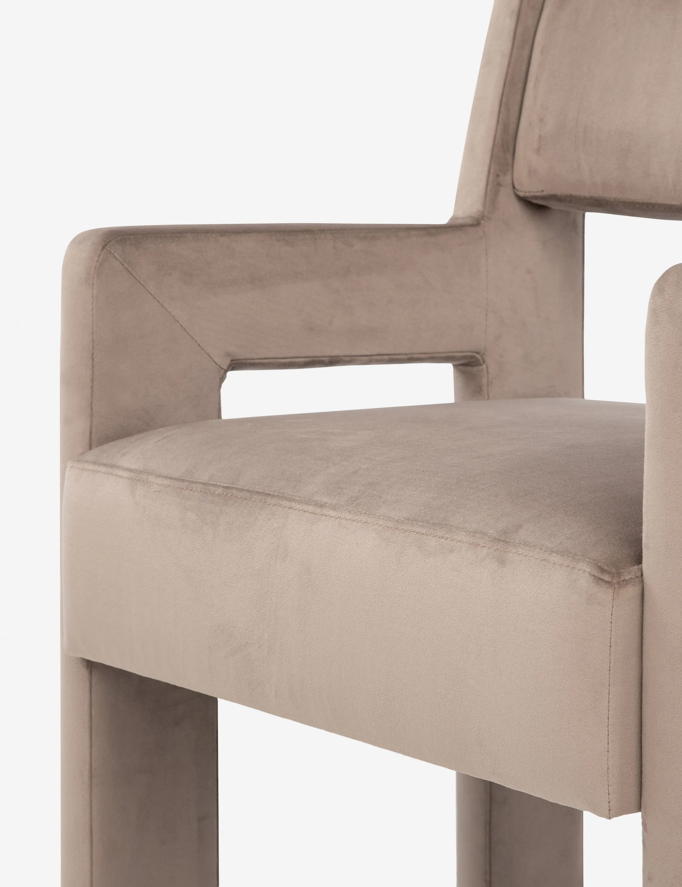 Morel Dining Arm Chair by Sun at Six Lulu and Georgia