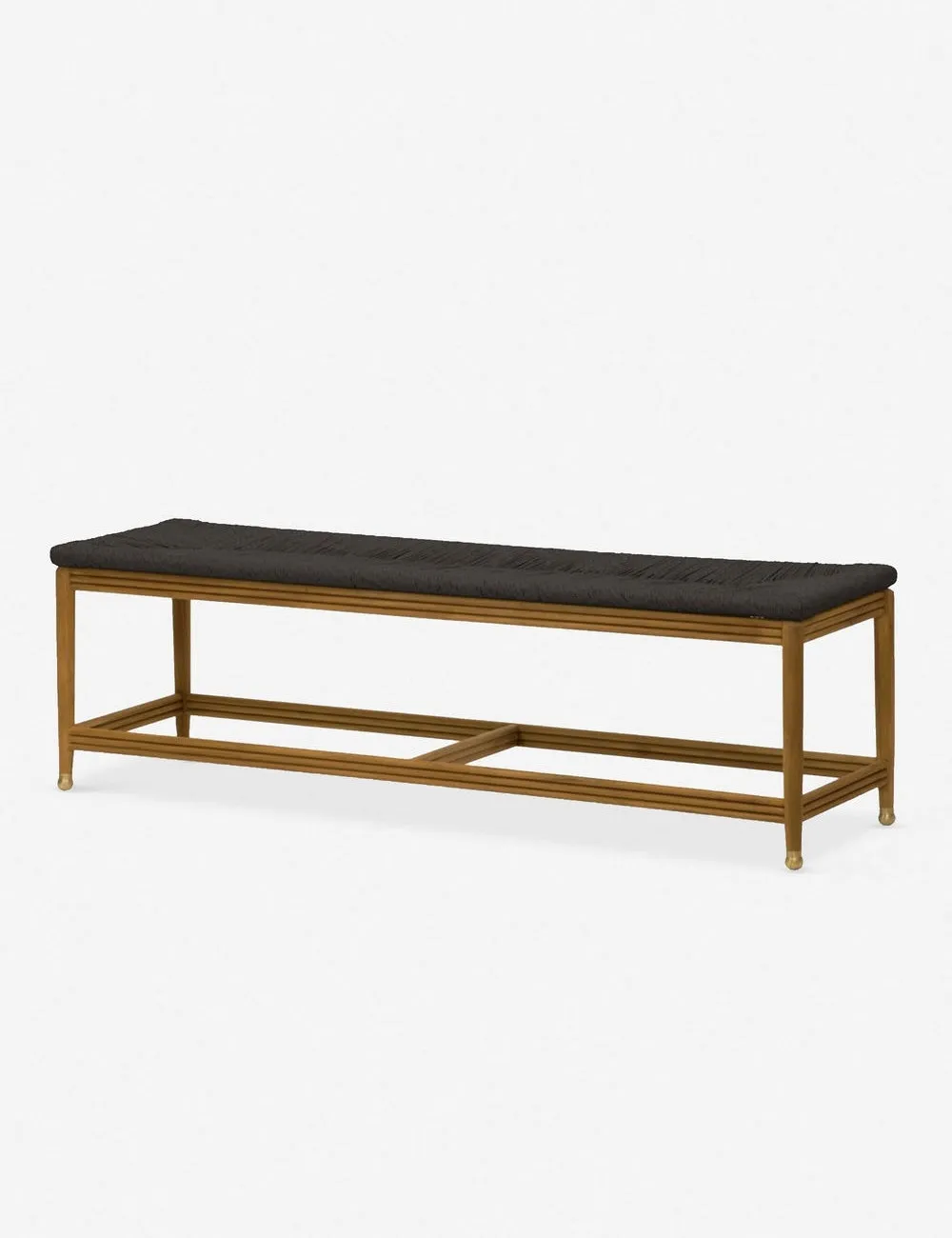 Morris & Co. Kelmscott Rush Indoor / Outdoor Bench Lulu and Georgia