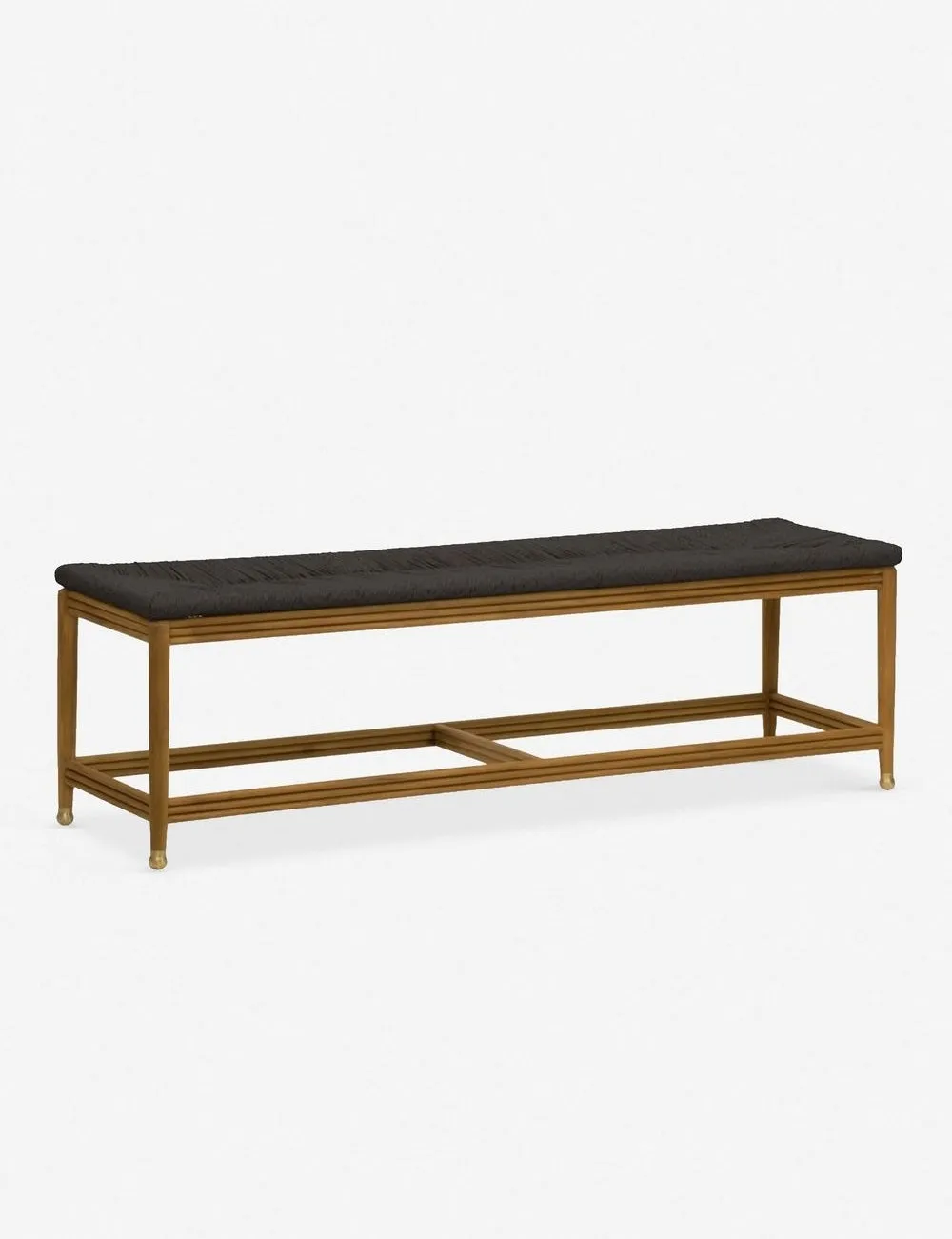 Morris & Co. Kelmscott Rush Indoor / Outdoor Bench Lulu and Georgia