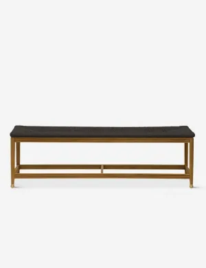 Morris & Co. Kelmscott Rush Indoor / Outdoor Bench Lulu and Georgia