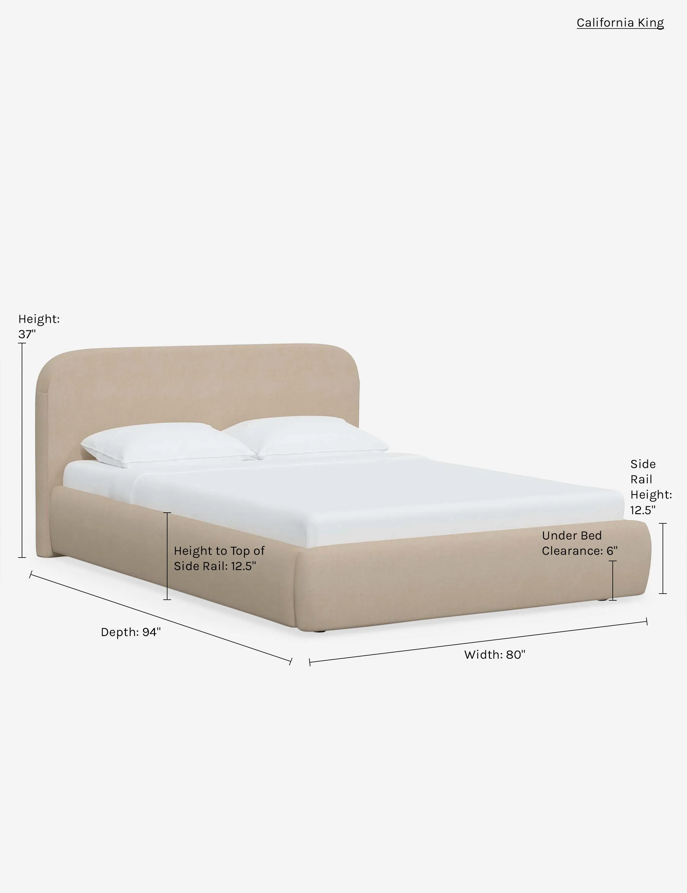 Nabiha Platform Bed Lulu and Georgia
