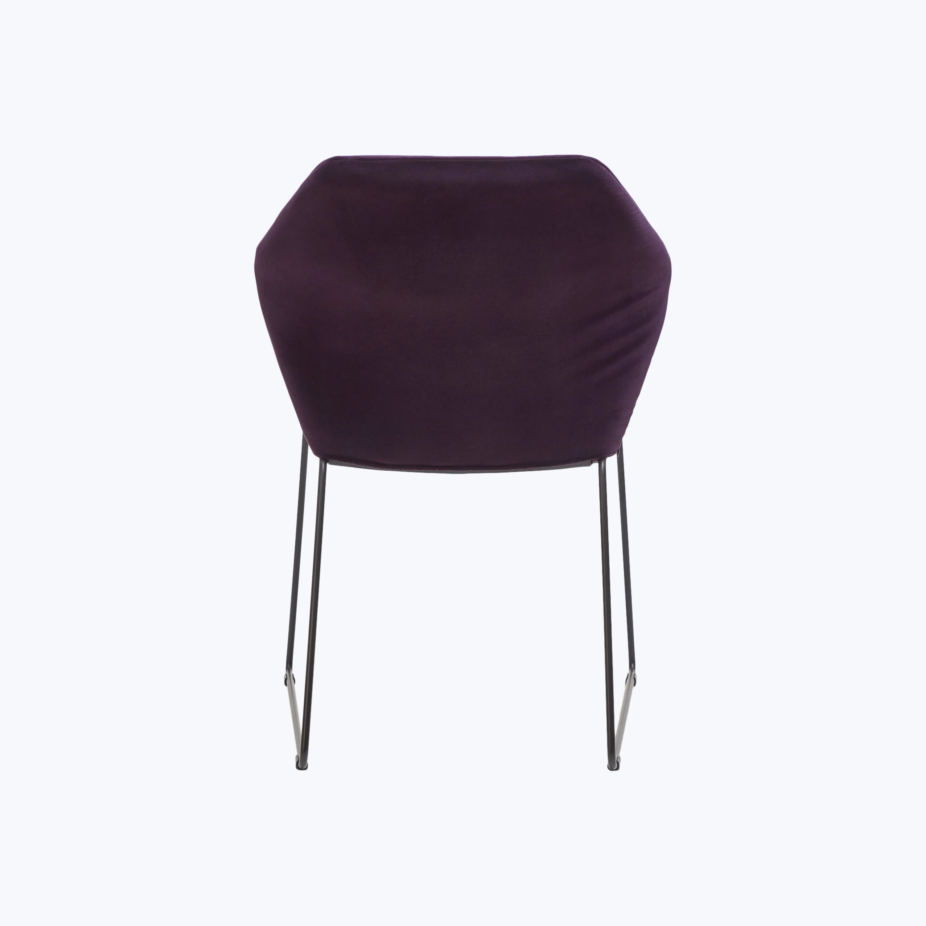 New York Sedia Dining Chair, Luxe Velvet