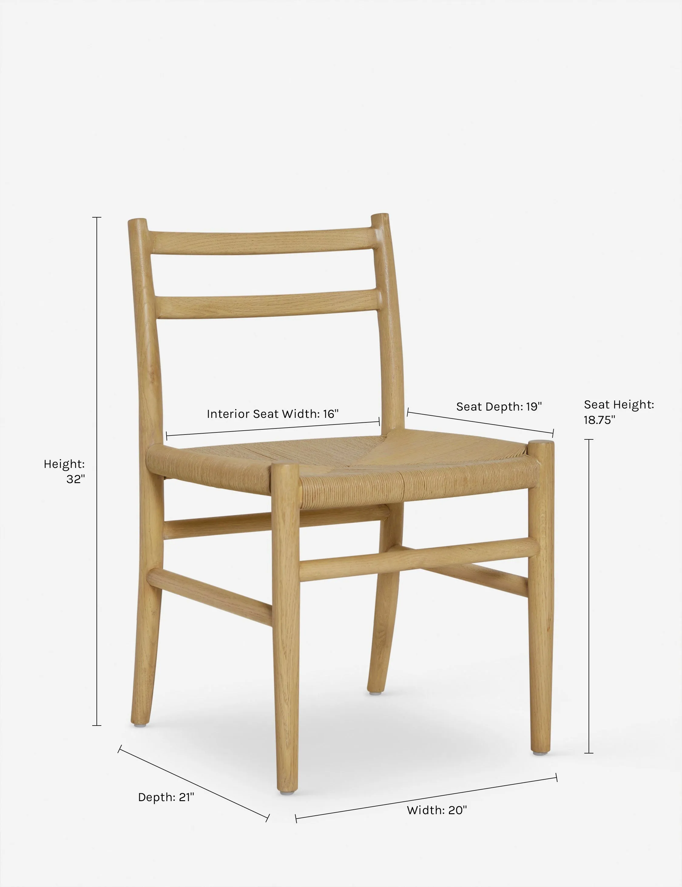 Nicholson Dining Chair (Set of 2) Lulu and Georgia
