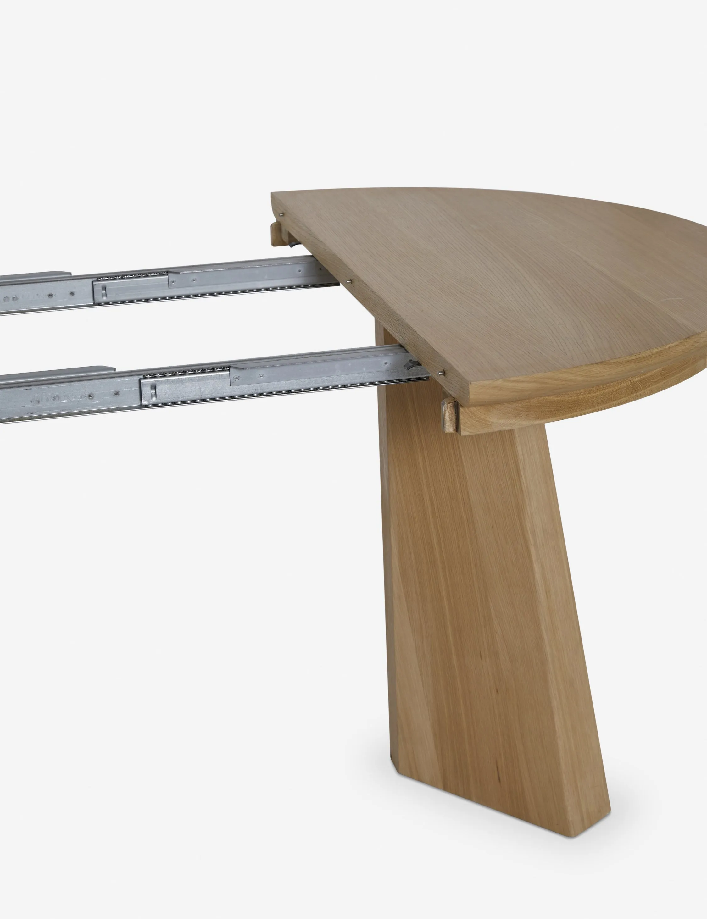 Nycola Extendable Oval Dining Table Lulu and Georgia