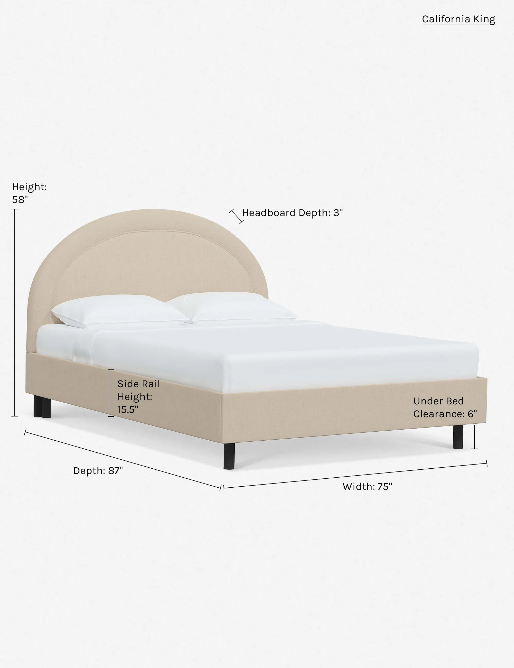 Odele Platform Bed Lulu and Georgia