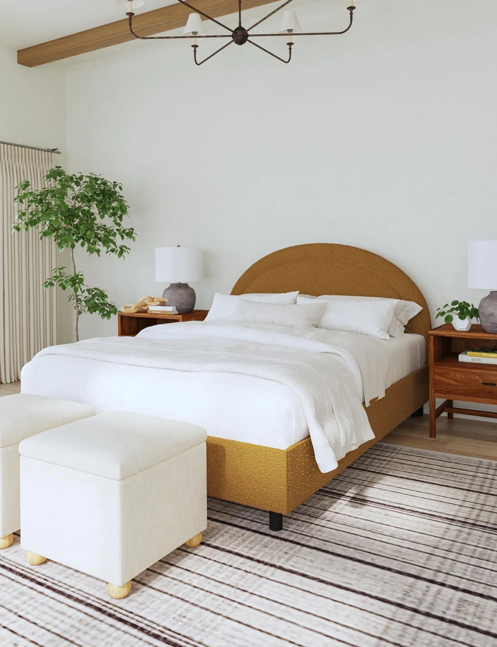 Odele Platform Bed Lulu and Georgia