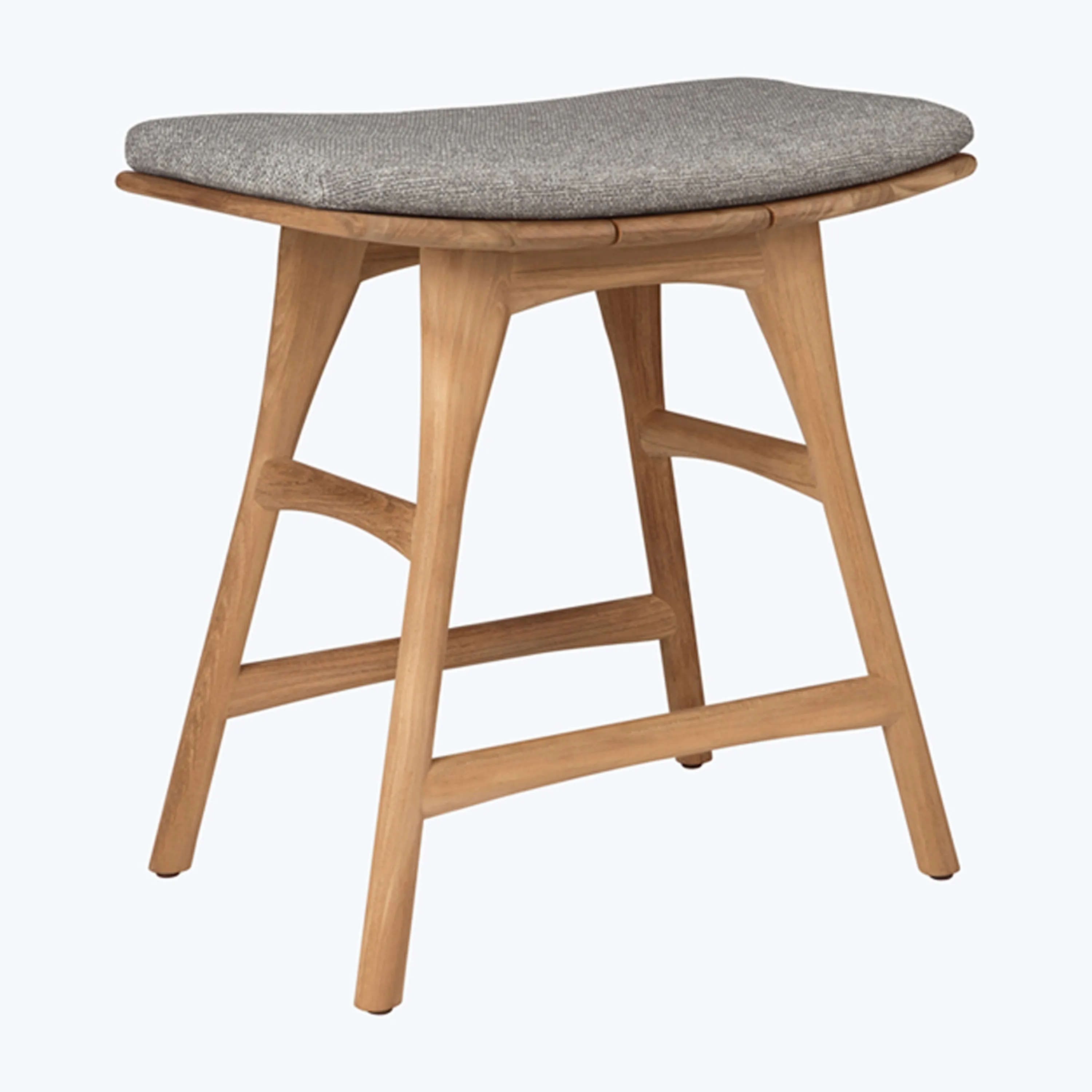 Osso Outdoor Upholstered Stool