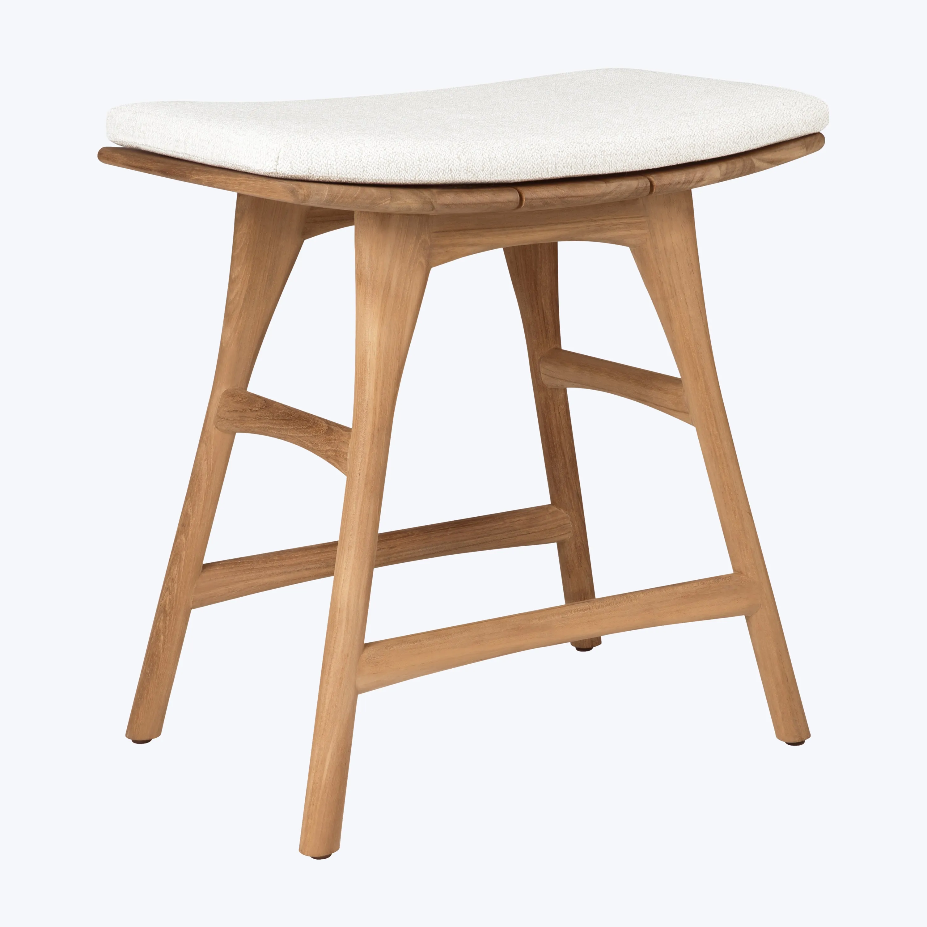 Osso Outdoor Upholstered Stool