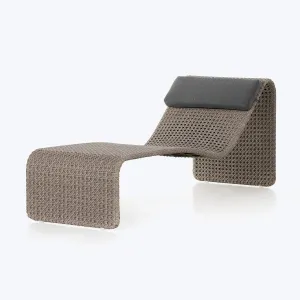 Paige Outdoor Woven Lounge Chair