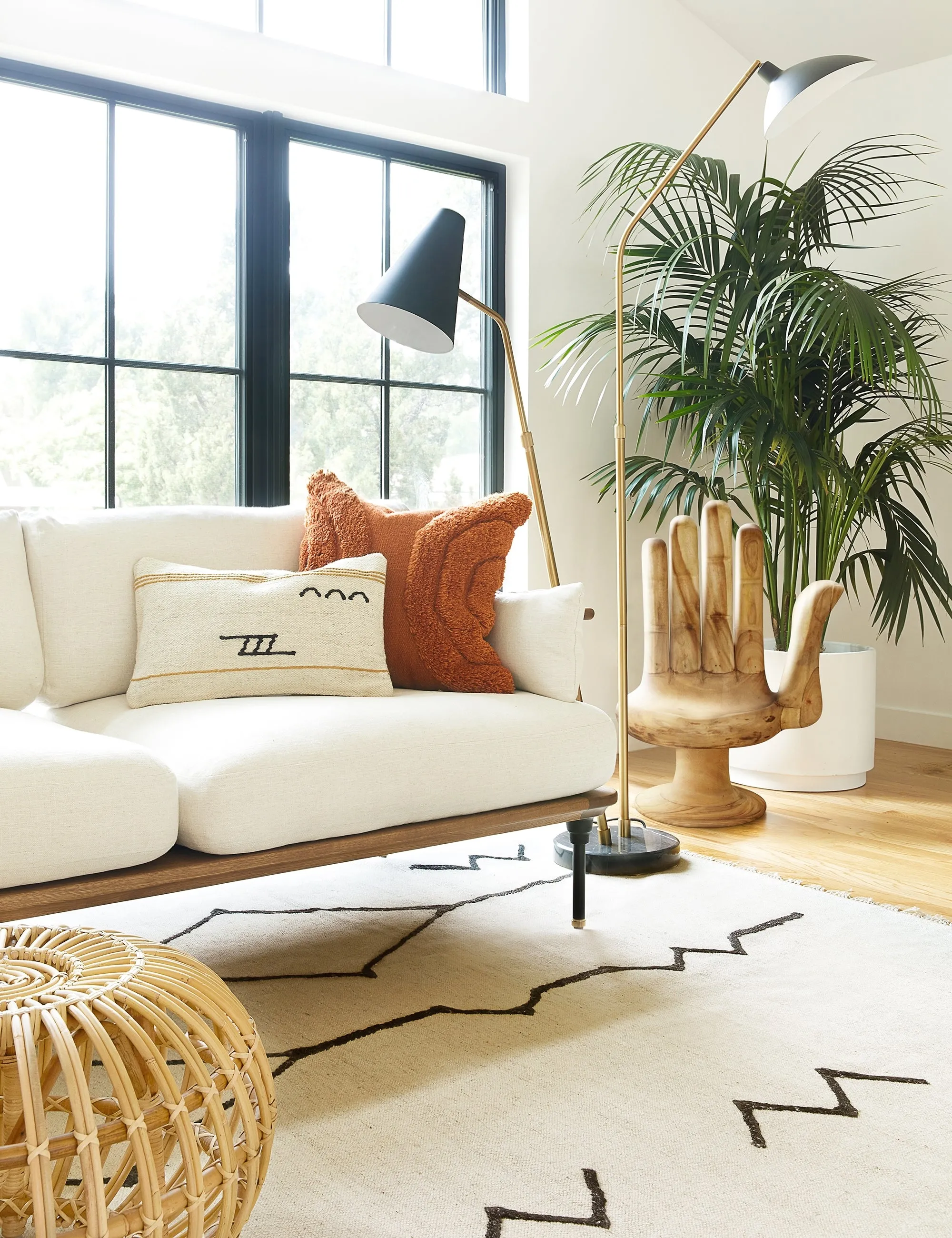 Palm Accent Chair Lulu and Georgia