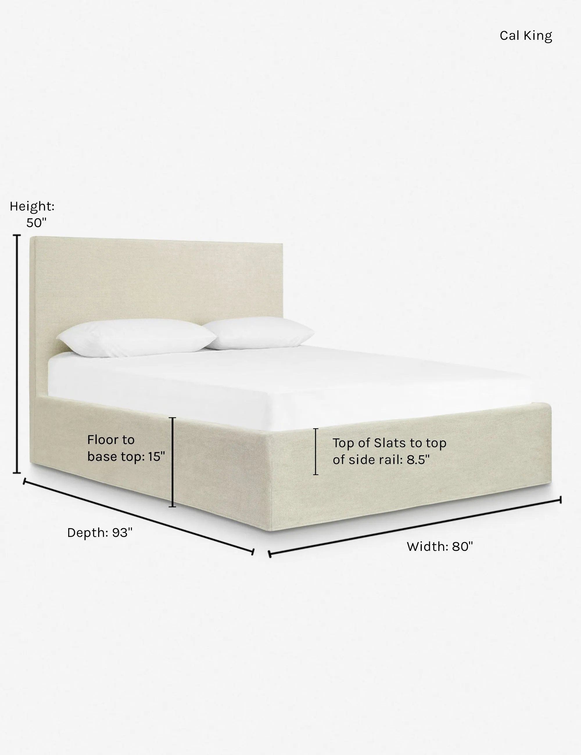 Paxton Slipcover Bed Lulu and Georgia