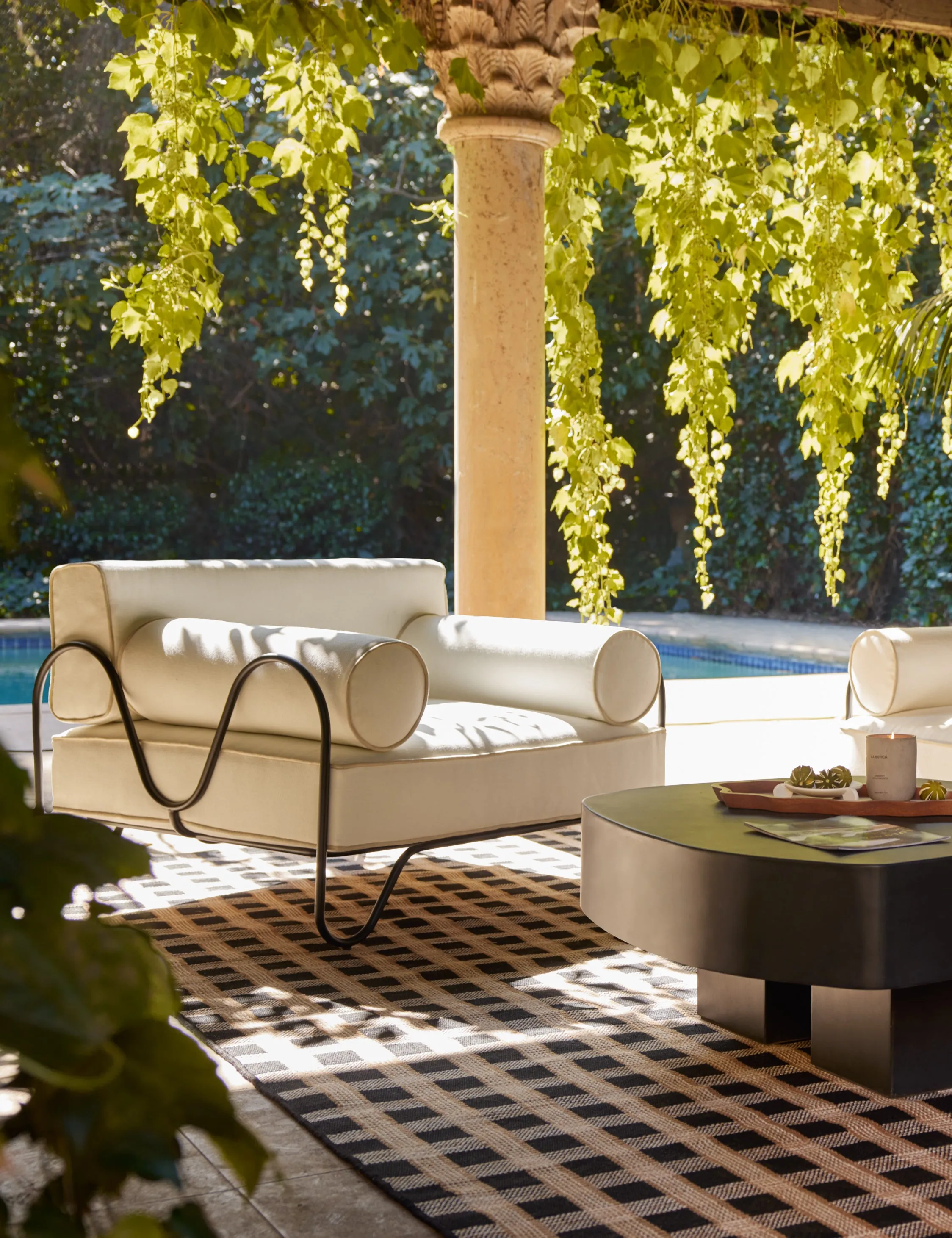 Peggy Outdoor Accent Chair by Sarah Sherman Samuel Lulu and Georgia