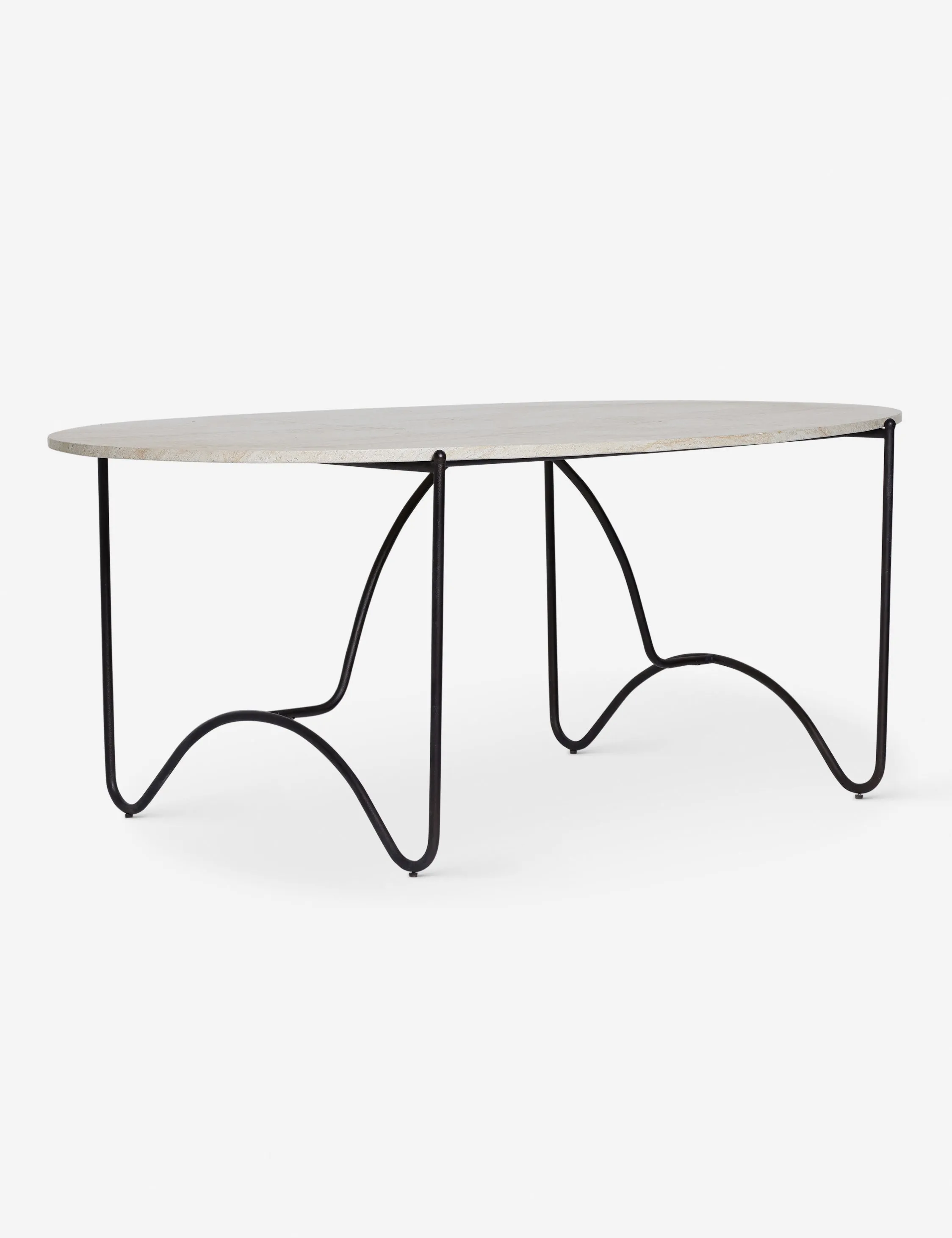 Peggy Outdoor Oval Dining Table by Sarah Sherman Samuel Lulu and Georgia