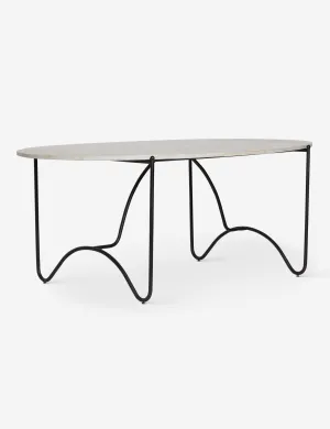 Peggy Outdoor Oval Dining Table by Sarah Sherman Samuel Lulu and Georgia