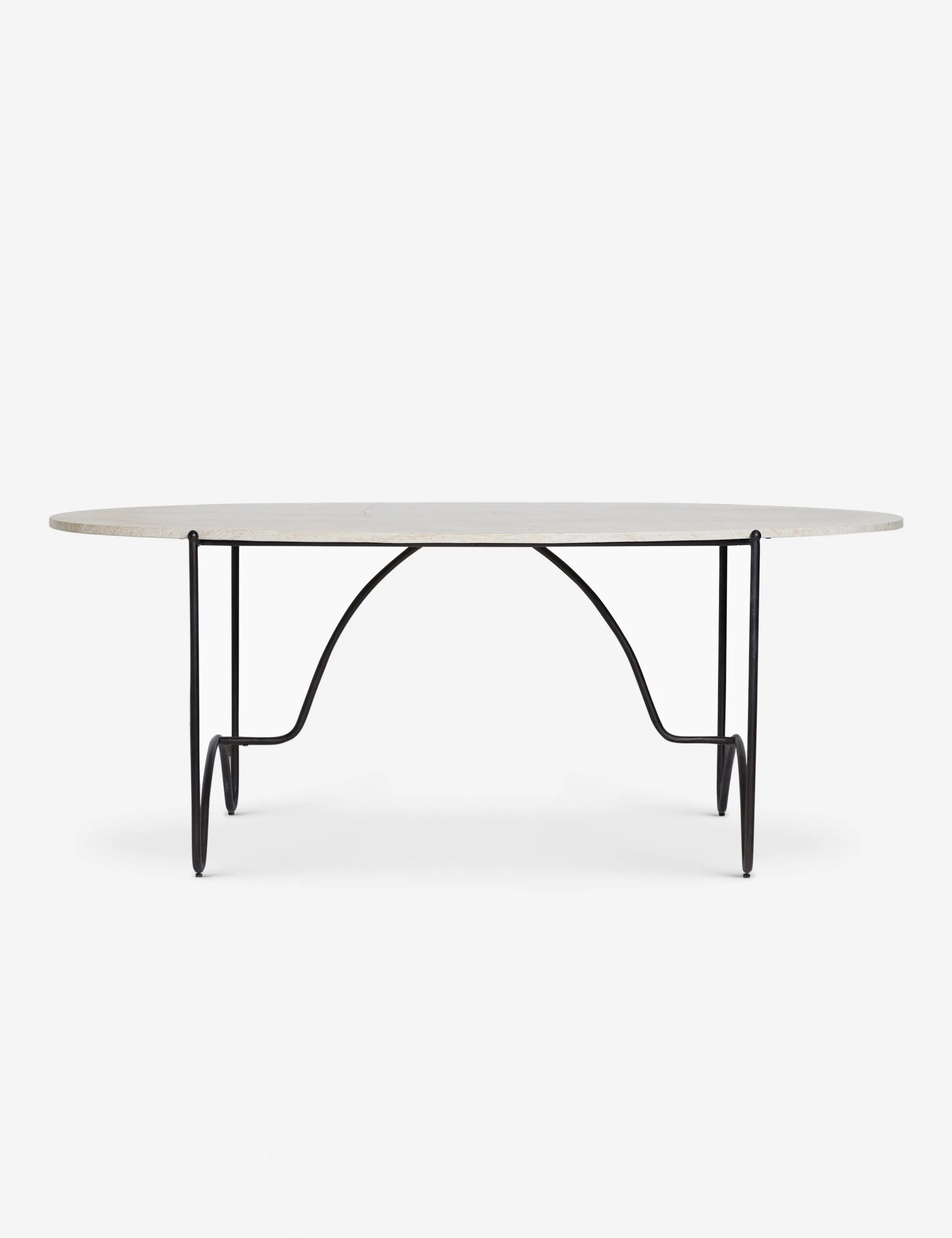 Peggy Outdoor Oval Dining Table by Sarah Sherman Samuel Lulu and Georgia